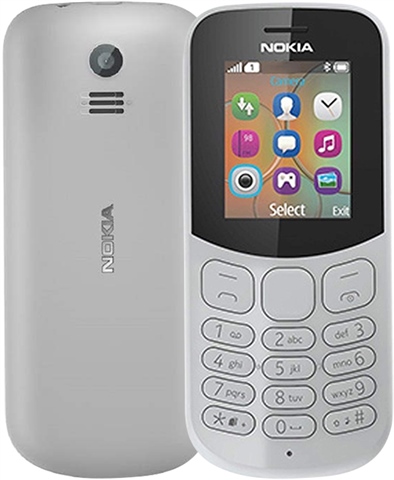 Borsa In Pelle Con Clip Da Cintura Per Nokia 130 (2017): Custodia Protettiva Vera Pelle Con Finestra Trasparente - Caseroxx Nero